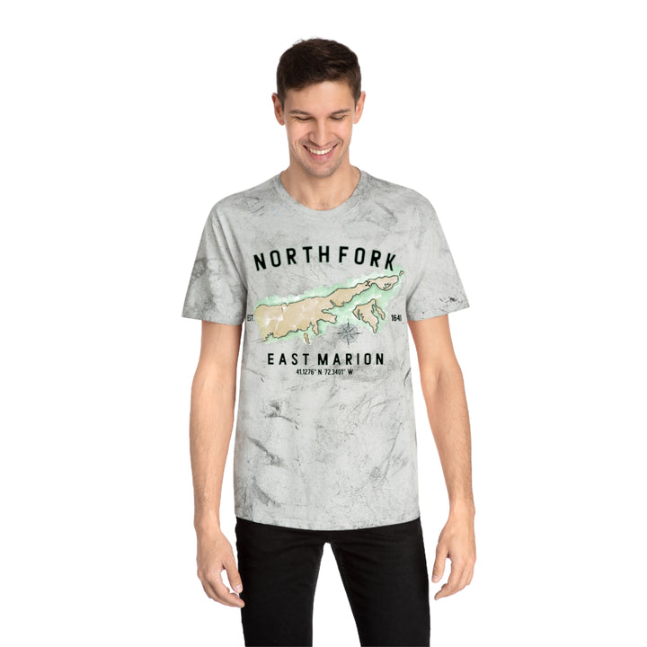 East Marion North Fork Hamlet NOFO Vibes® Comfort Colors® Color Blast T-Shirt