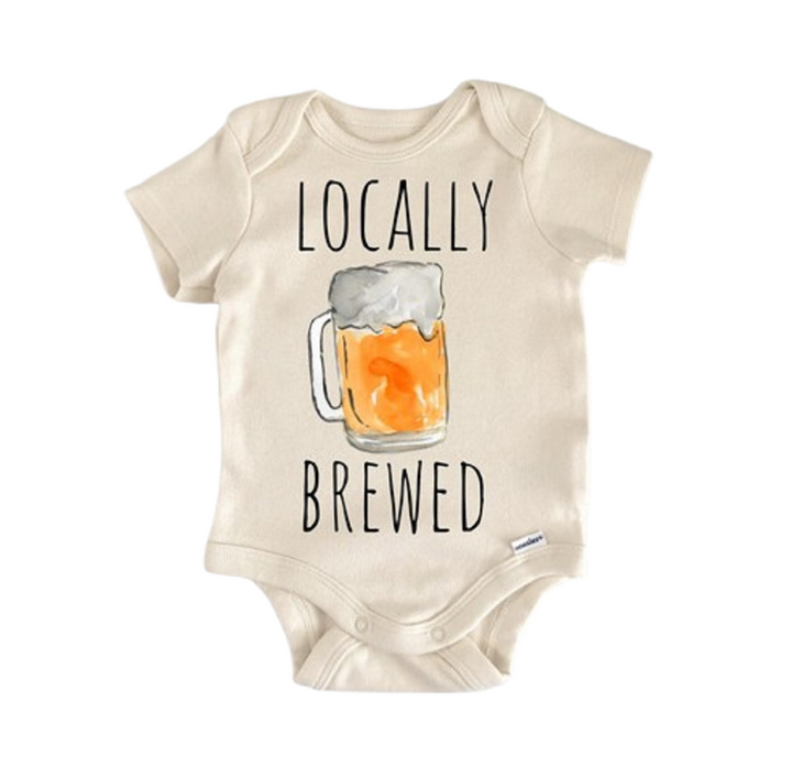 Beer Ipa Brew Hops - Baby Boy Girl Clothes Infant Bodysuit Funny Cute Newborn