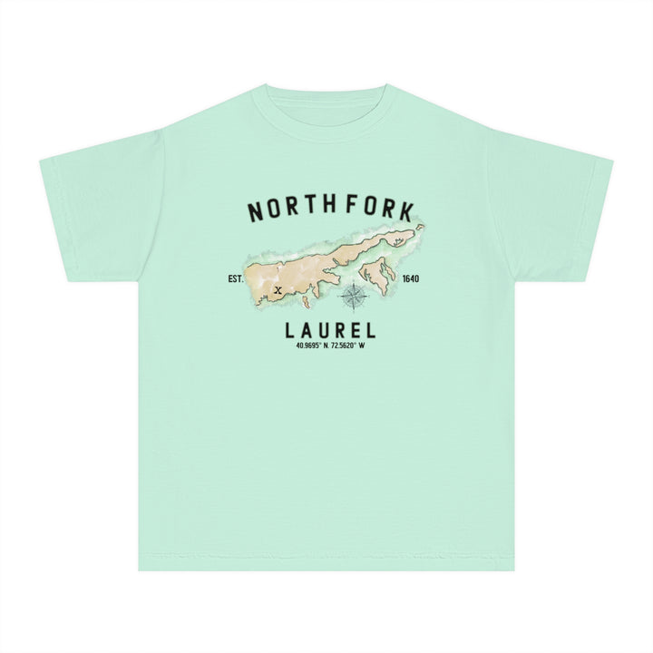 Laurel North Fork Halmet NOFO Vibes® Youth Midweight Tee