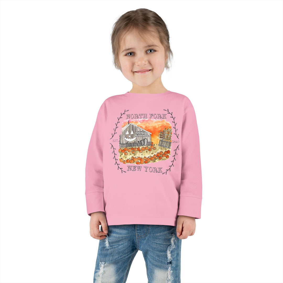 Krupski North Fork Toddler Long Sleeve Tee