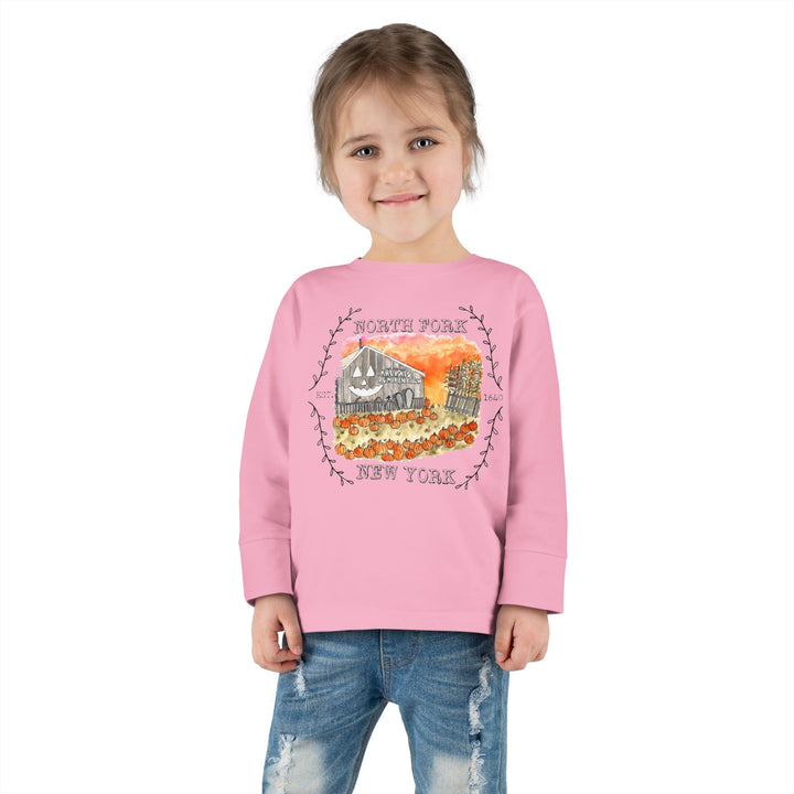 Krupski North Fork Toddler Long Sleeve Tee