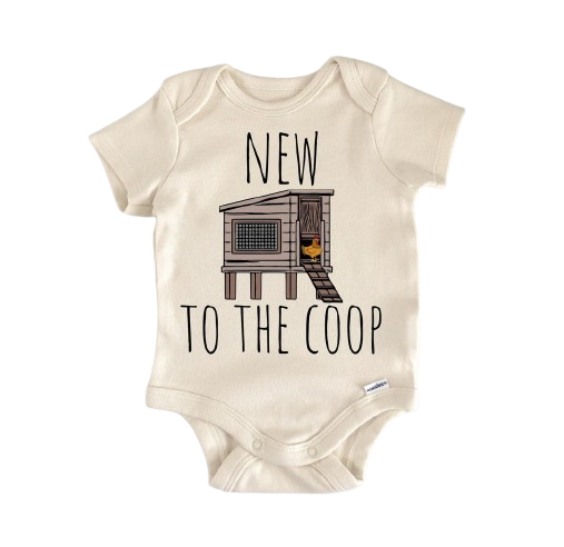 Chicken Farm Coop - Baby Boy Girl Clothes Infant Bodysuit Funny Cute Newborn