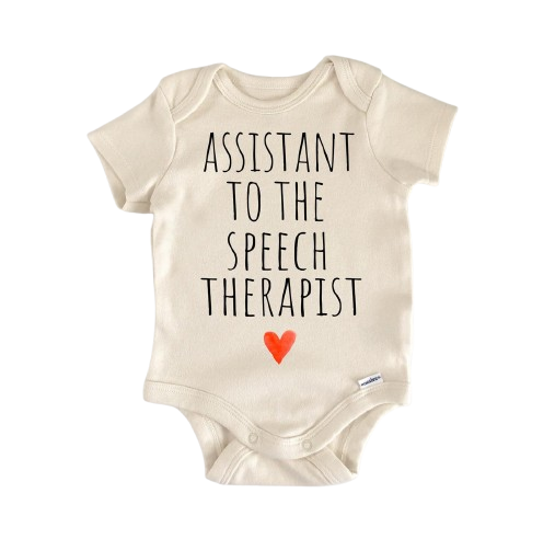 Speech Slp Therapy - Baby Boy Girl Clothes Infant Bodysuit Funny Cute Newborn