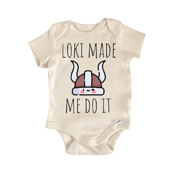 Viking Scandinavian Nordic - Baby Boy Girl Clothes Infant Bodysuit Funny Cute Newborn