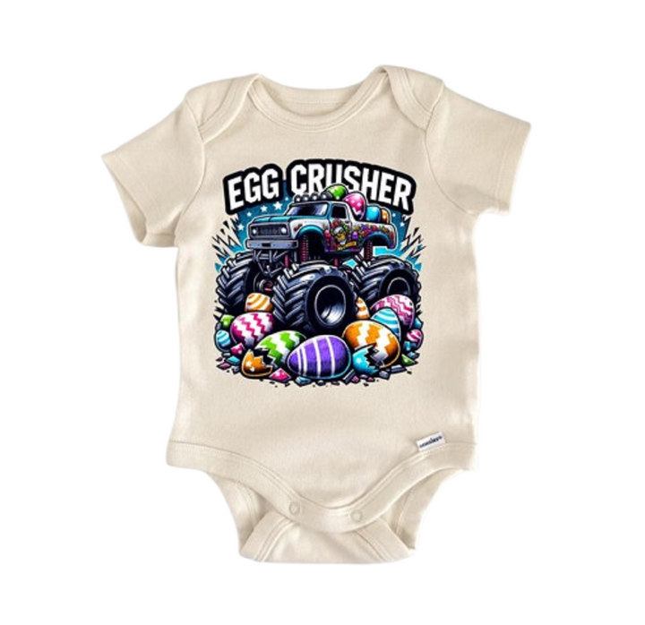 Easter Truck Spring Rabbit - Baby Boy Girl Clothes Infant Bodysuit Funny Cute