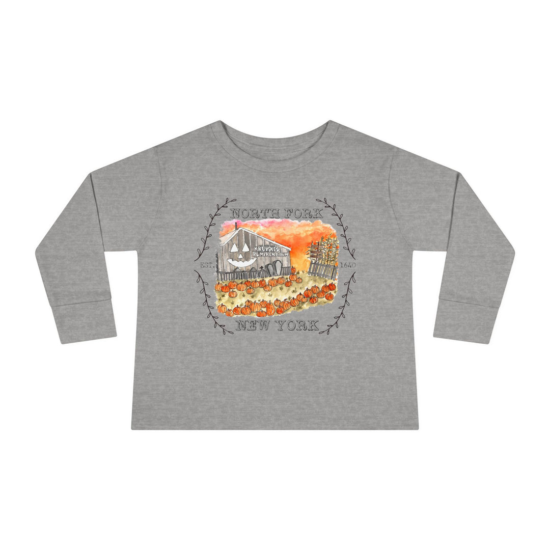 Krupski North Fork Toddler Long Sleeve Tee