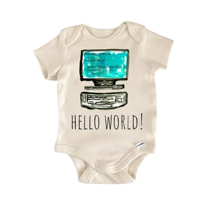 Coder Coding Programmer Code - Baby Boy Girl Clothes Infant Bodysuit Funny Cute