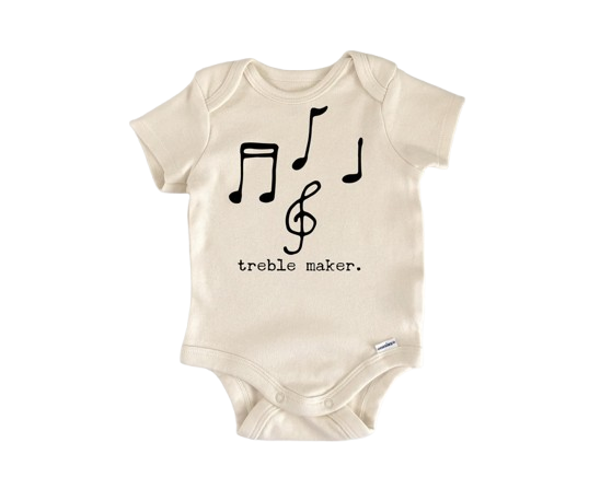 Piano Musician Music - Baby Boy Girl Clothes Infant Bodysuit Funny Cute Newborn