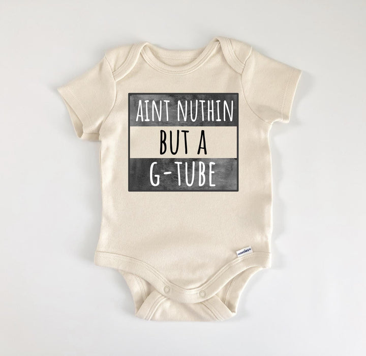 G Tube Premie Nicu - Baby Boy Girl Clothes Infant Bodysuit Funny Cute Newborn