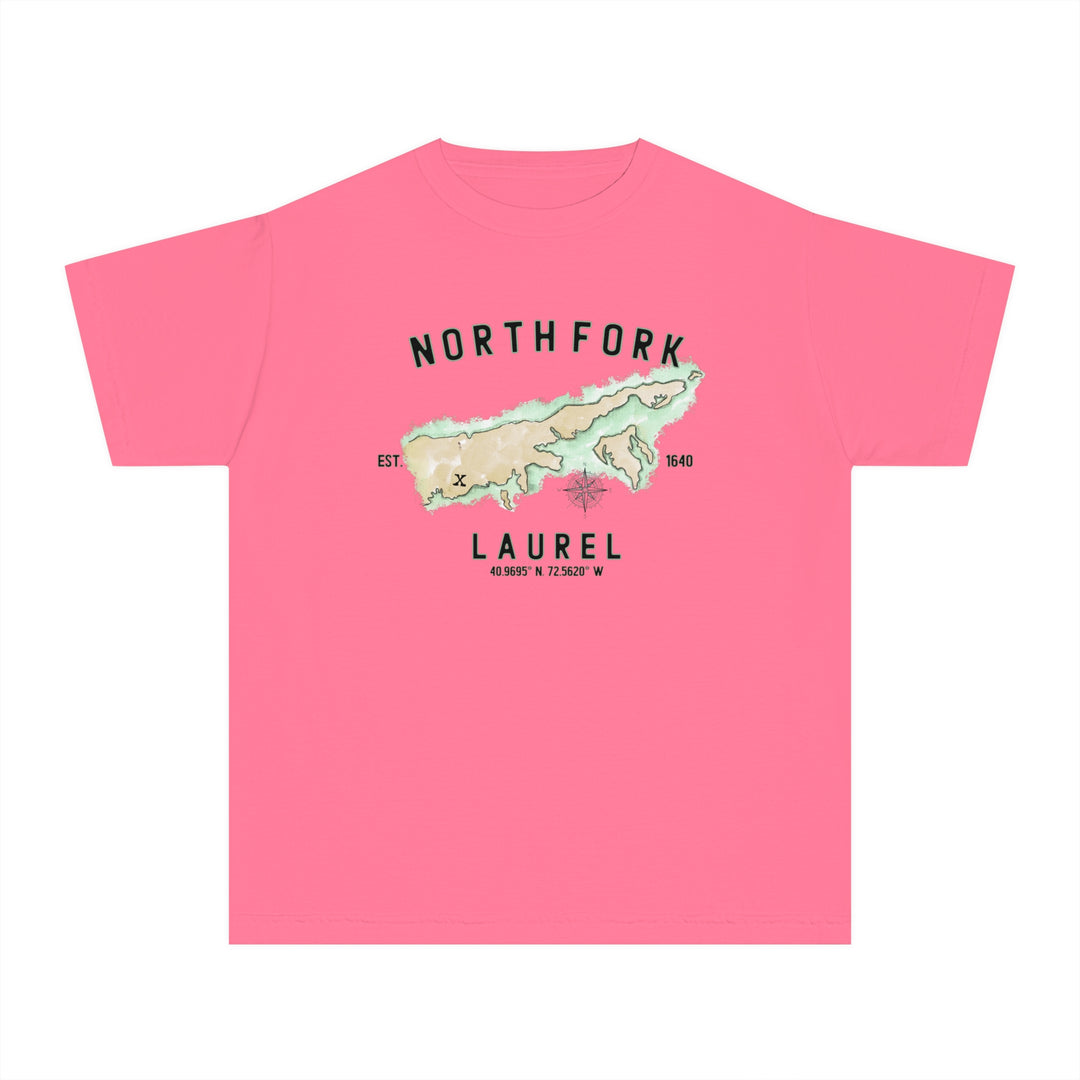 Laurel North Fork Halmet NOFO Vibes® Youth Midweight Tee