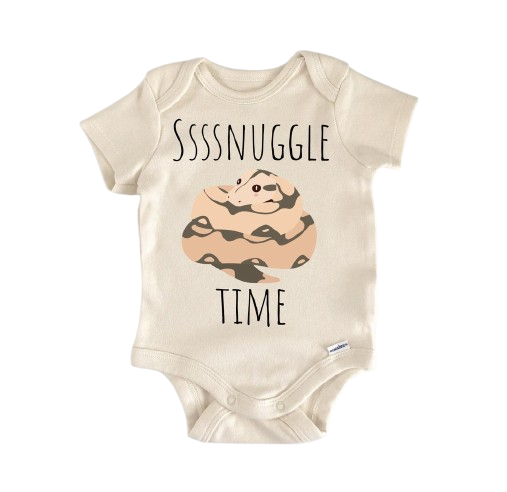 Snake Reptile Animal - Baby Boy Girl Clothes Infant Bodysuit Funny Cute Newborn