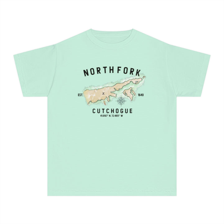 Cutchogue North Fork Hamlet NOFO VIBES® Youth Midweight Tee