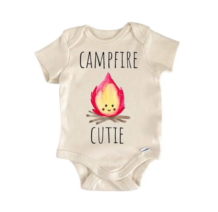 Campamento de senderismo y acampada - Ropa para bebé niño niña Body infantil Divertido y lindo para recién nacido 