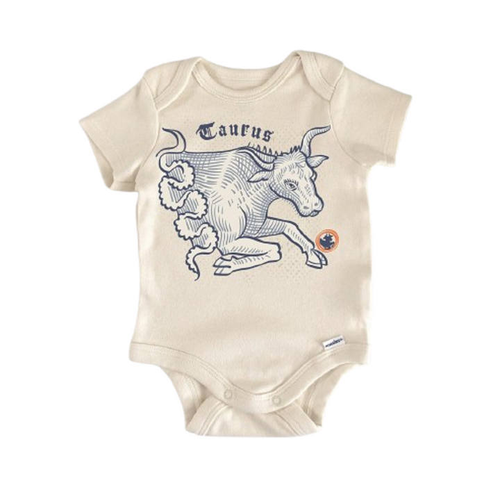 Taurus Zodiac Constellation - Baby Boy Girl Clothes Infant Bodysuit Funny Cute