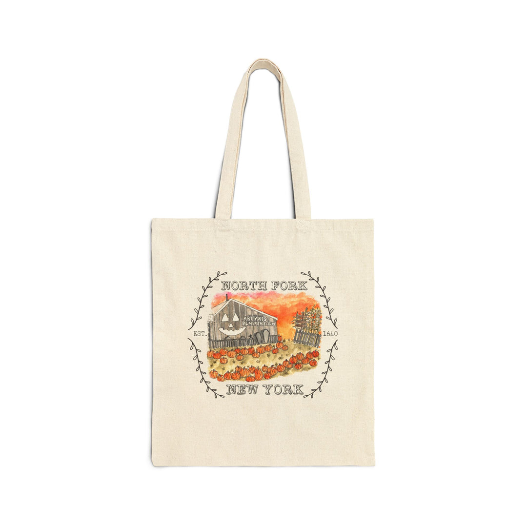 Krupski North Fork Cotton Canvas Tote Bag