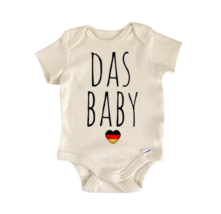 Alemán Alemania - Ropa para bebé niño niña Body para bebé Divertido Lindo Recién Nacido 