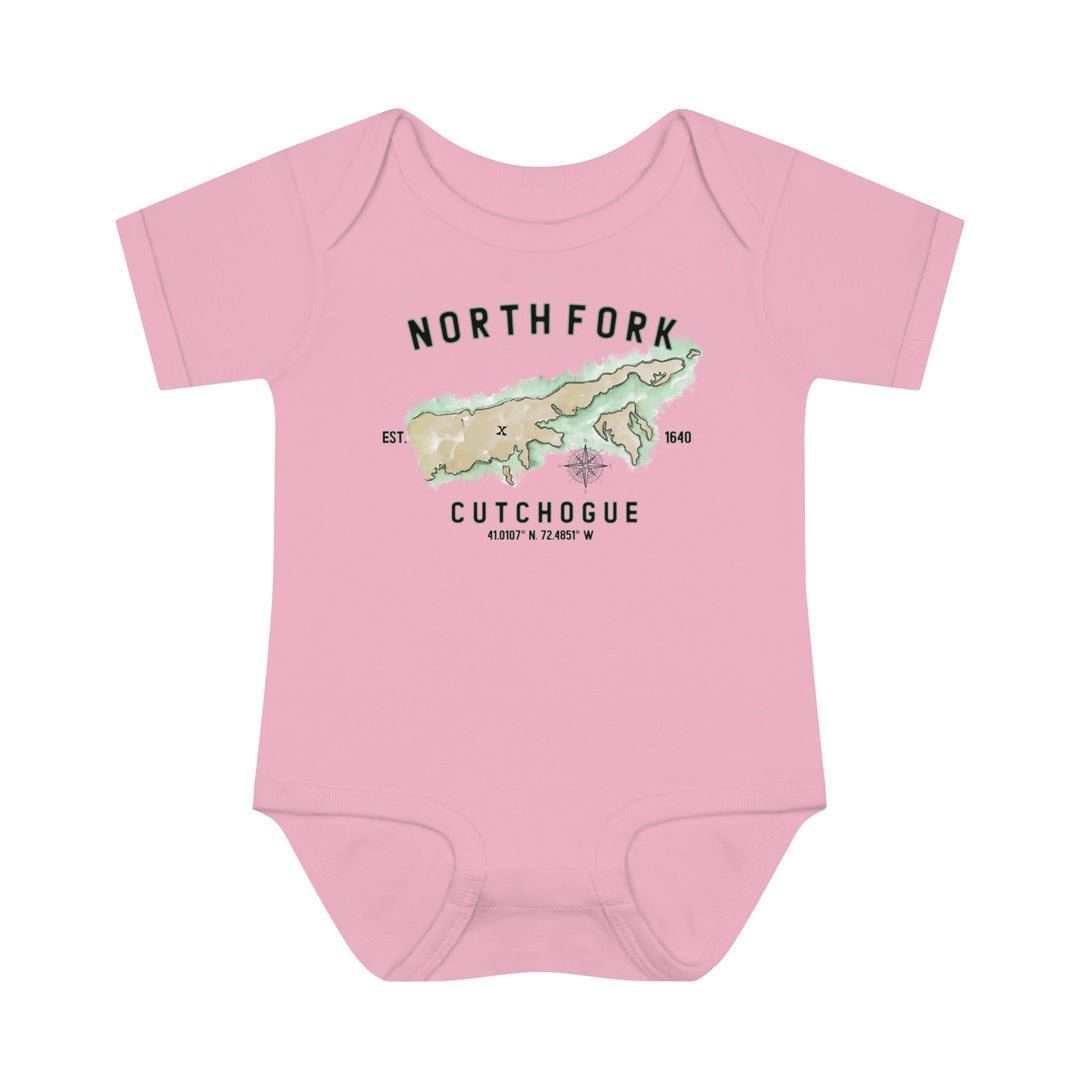 Cutchogue North Fork Hamlet Nofo Vibes® Infant Baby Rib Bodysuit Onesie