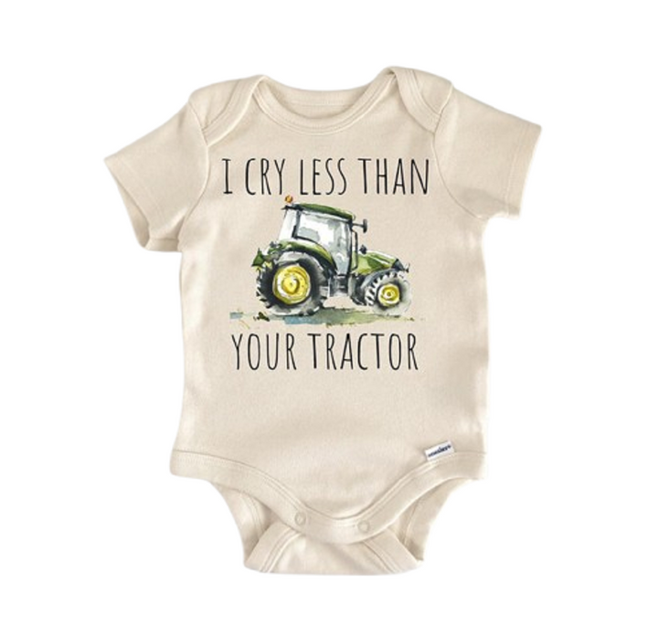 Farmhand Farmer Tractor - Baby Boy Girl Clothes Infant Bodysuit Funny Cute Newborn