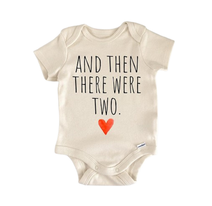 2nd Baby Pregnancy Announcement - Baby Boy Girl Clothes Infant Bodysuit Funny Cute