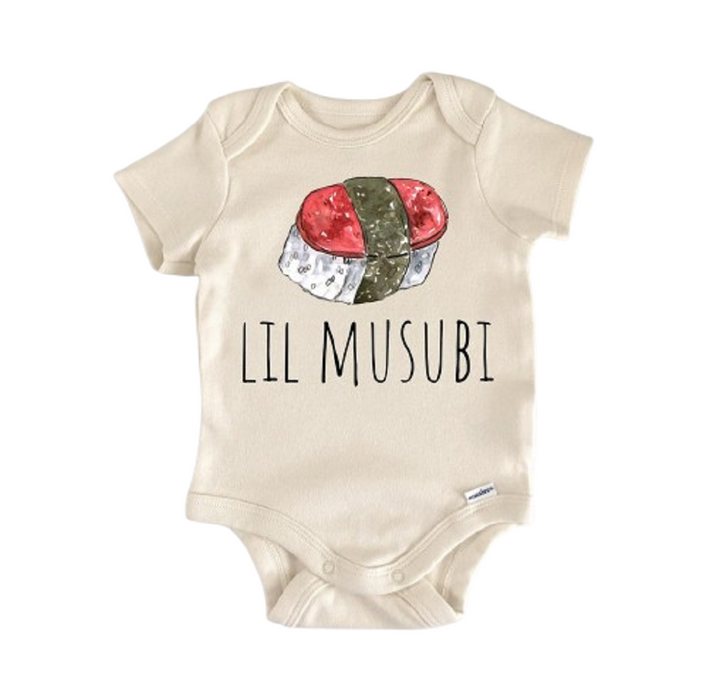 Hawaiian Hawaii Spam Musubi - Baby Boy Girl Clothes Infant Bodysuit Funny Cute Newborn