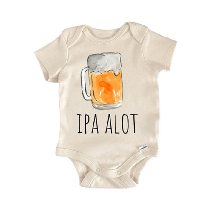 Beer Ipa Brew Hops - Baby Boy Girl Clothes Infant Bodysuit Funny Cute Newborn