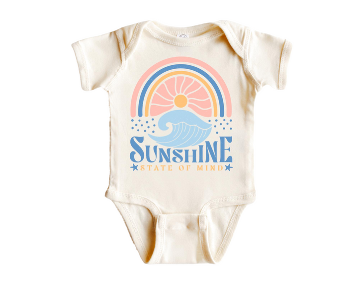 a baby bodysuit with the words sunshine on it