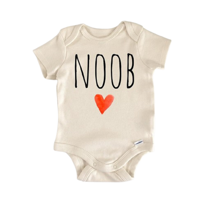 Video Gamer Noob Gaming - Baby Boy Girl Clothes Infant Bodysuit Funny Cute Newborn