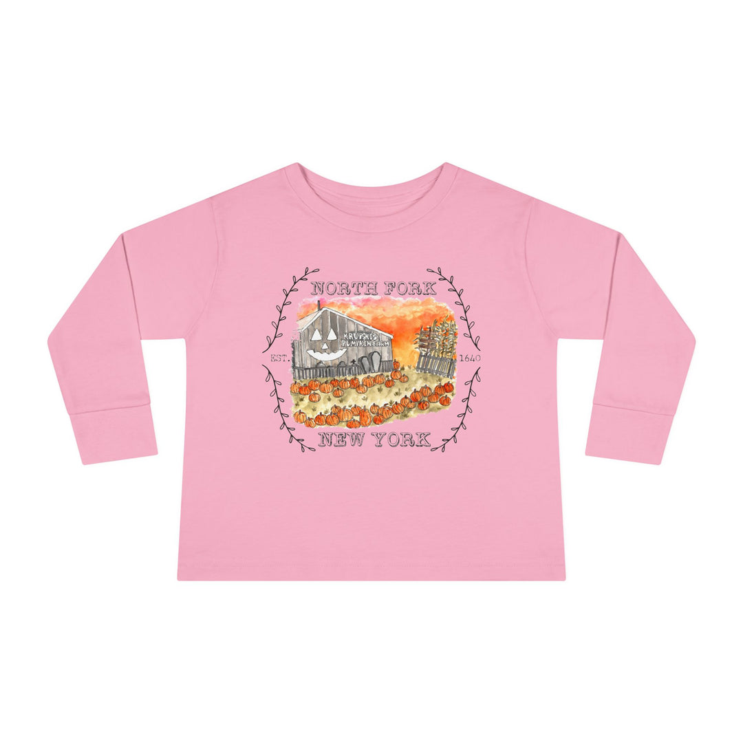 Krupski North Fork Toddler Long Sleeve Tee