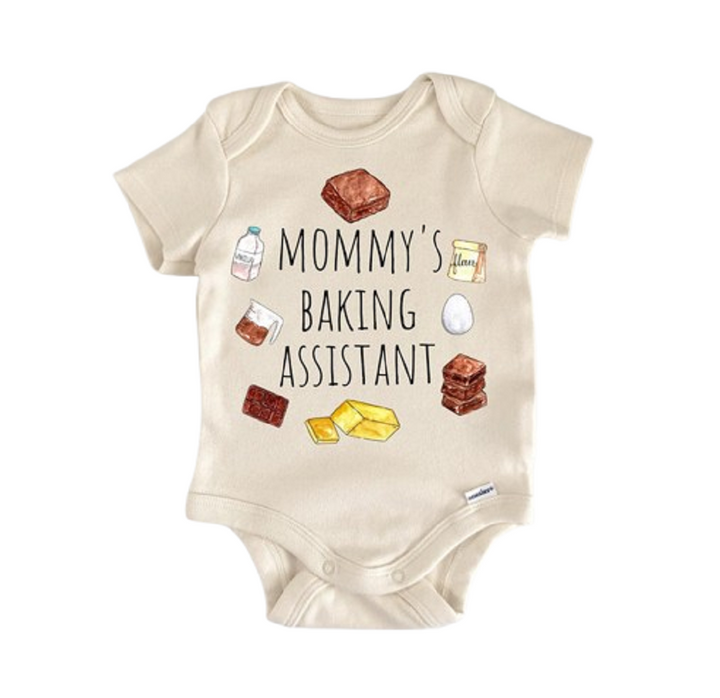 Baking Baker Bakery  Brownie - Baby Boy Girl Clothes Infant Bodysuit Funny Cute Newborn