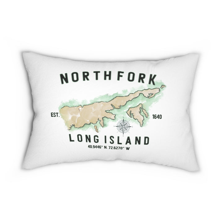 North Fork 1640 Spun Polyester Lumbar Pillow