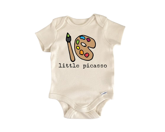 Artist Painting  - Baby Boy Girl Clothes Infant Bodysuit Funny Cute Newborn