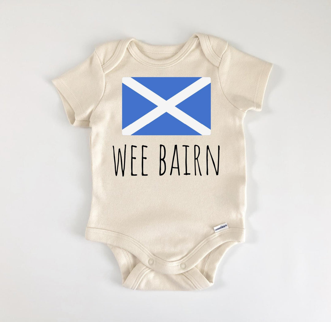 Escocia escocés - Ropa para bebé niño niña Body para bebé Divertido Lindo Recién Nacido 