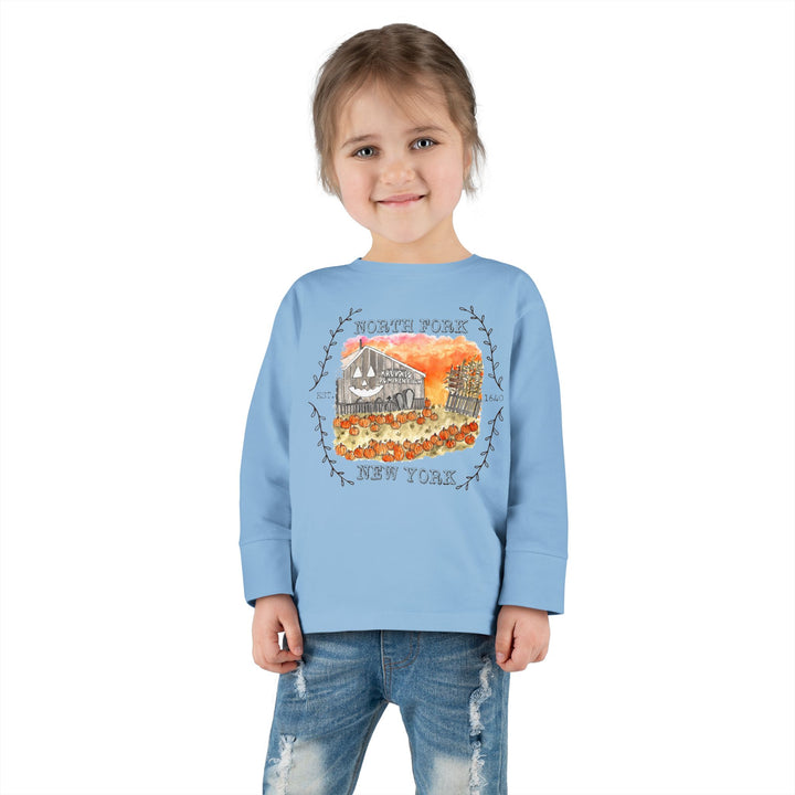 Krupski North Fork Toddler Long Sleeve Tee