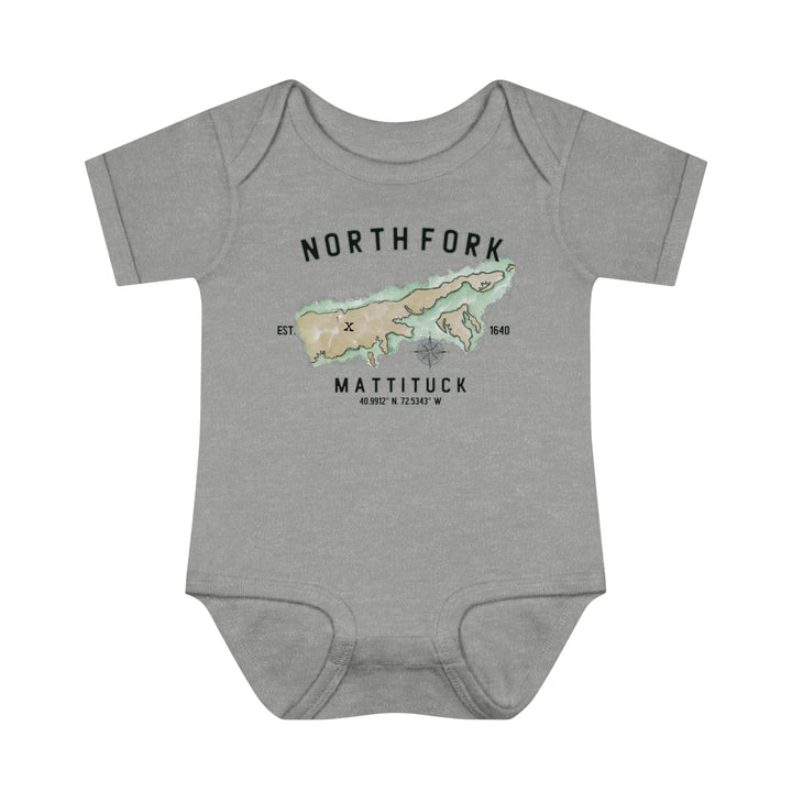 Mattituck North Fork Hamlet NOFO VIBES® Infant Baby Rib Bodysuit