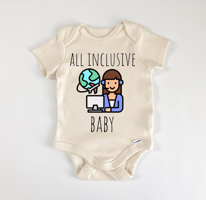 Travel Agent - Baby Boy Girl Clothes Infant Bodysuit Funny Cute