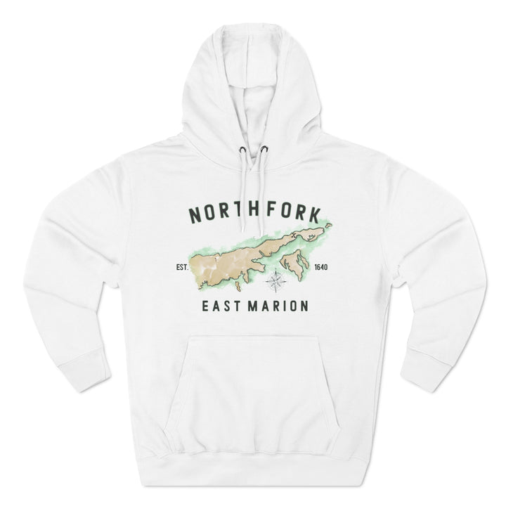 East Marion North Fork Hamlet NOFO VIBES®  Lane SevenⓇ Three-Panel Fleece Hoodie