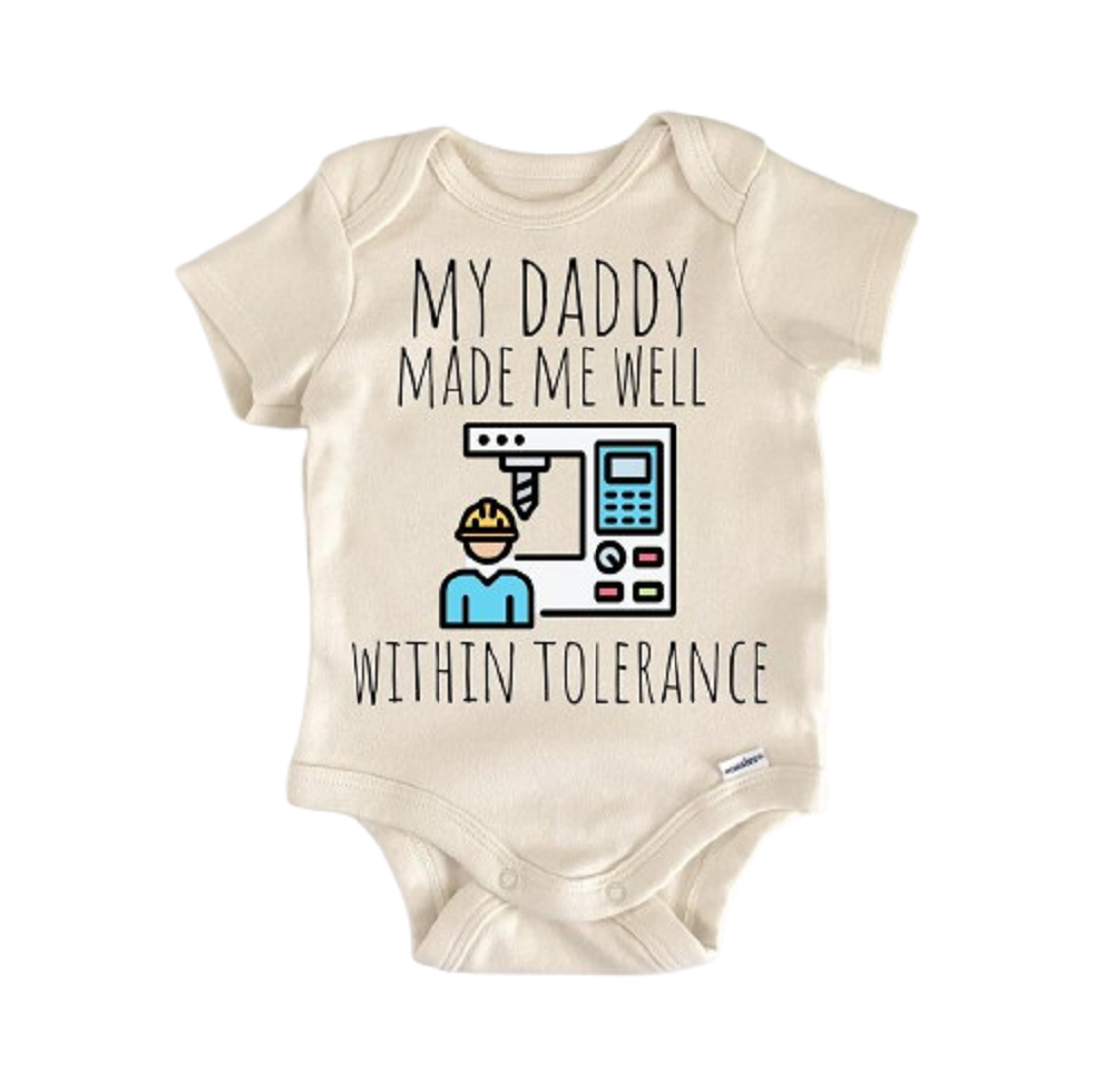 Machinist Welder Welding Machine - Baby Boy Girl Clothes Infant Bodysuit Funny Cute