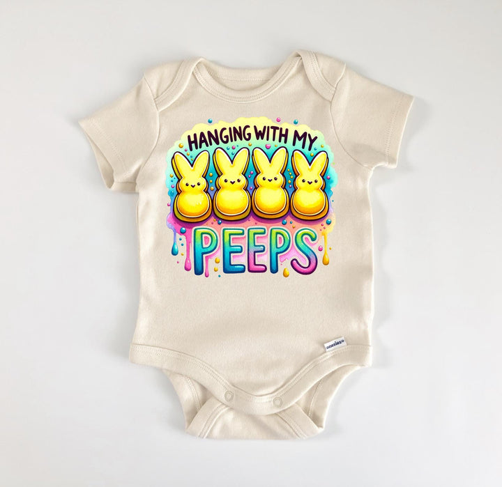 Easter Peep Spring Rabbit - Baby Boy Girl Clothes Infant Bodysuit Funny Cute