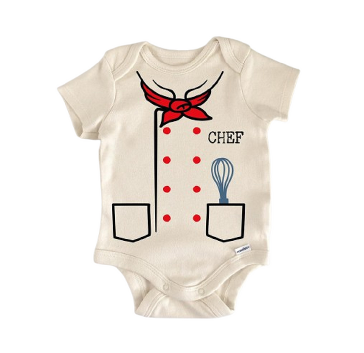 Chef Sous Cooking - Baby Boy Girl Clothes Infant Bodysuit Funny Cute Newborn