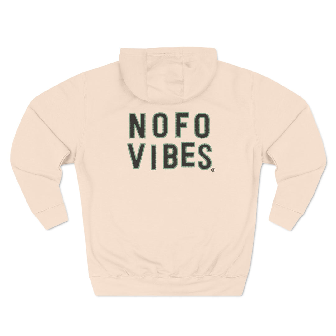 Mattituck North Fork Hamlet NOFO VIBES® Lane Seven® Adult Men Women Unisex Three-Panel Fleece Hoodie