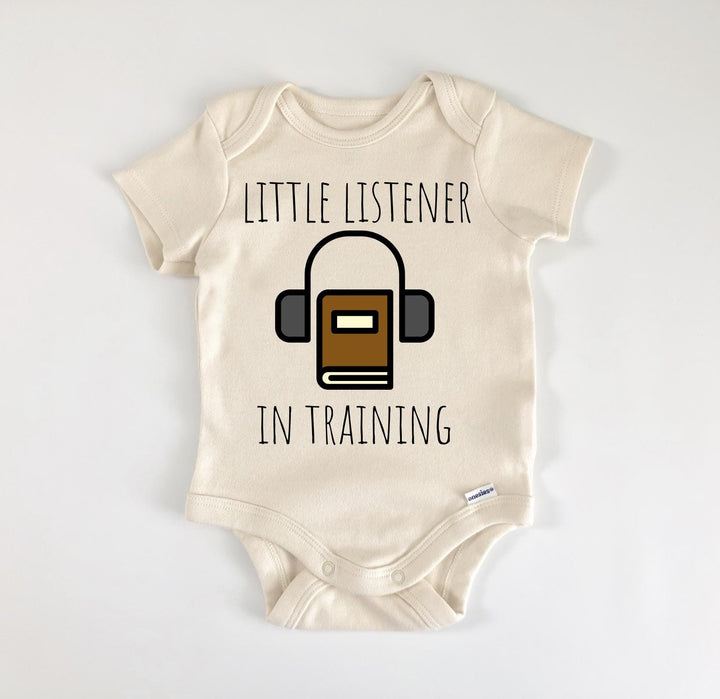 Audiolibro - Ropa para bebé niño niña Body infantil Divertido Lindo 