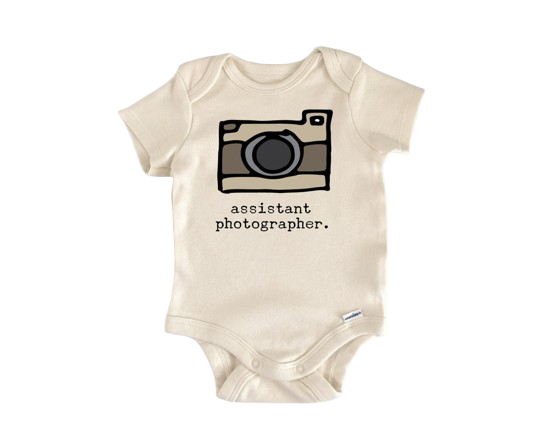 Fotógrafo Cámara - Ropa para bebé niño niña Body infantil Divertido Lindo 