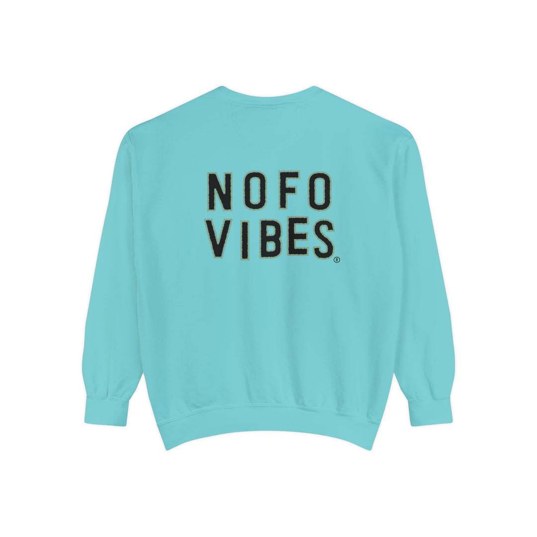 East Marion North Fork Hamlet NOFO Vibes® Unisex Garment-Dyed Sweatshirt