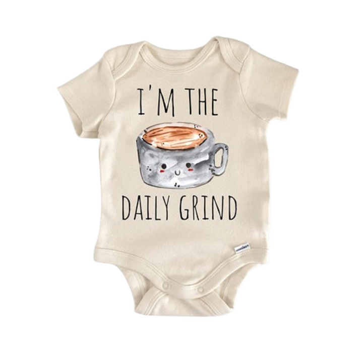 Coffee Latte Caffeine - Baby Boy Girl Clothes Infant Bodysuit Funny Cute Newborn