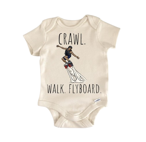 Flyboard Flyboarding Water Sports - Baby Boy Girl Clothes Infant Bodysuit Funny Cute