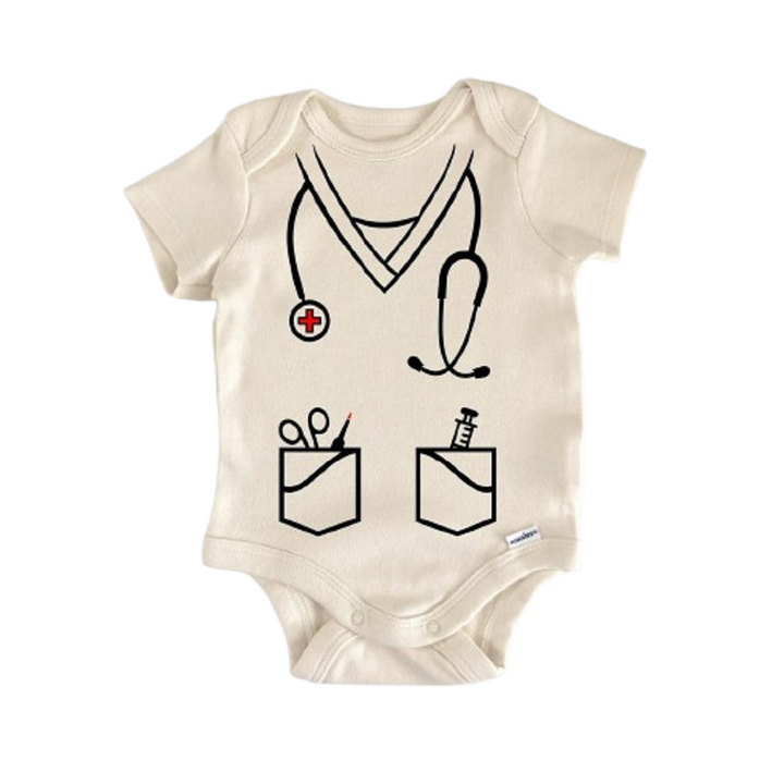 Doctor Dr Nurse - Ropa para bebé niño niña Body para bebé Divertido Lindo Recién Nacido 