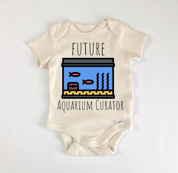 Acuario - Ropa para bebé niño niña Body infantil Divertido Lindo 