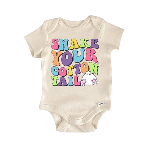 Easter Cottontail  - Baby Boy Girl Clothes Infant Bodysuit Funny Cute Newborn