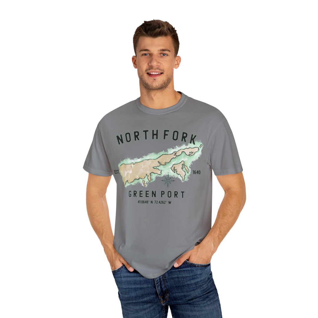 Greenport North Fork Hamlet NOFO VIBES® Comfort Colors® Garment-Dyed T-Shirt