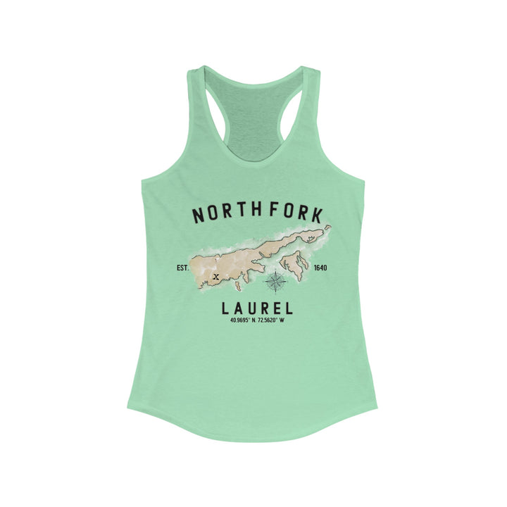 Laurel North Fork Hamlet NOFO VIBES® Women's Ideal Racerback Tank